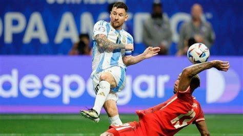 Skor Hasil Pertandingan Argentina Vs Kanada Di Copa America Messi