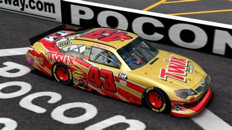 Designed By Jacob Hartwig 43 Twix Nascar Cars Stock Car Toy Car
