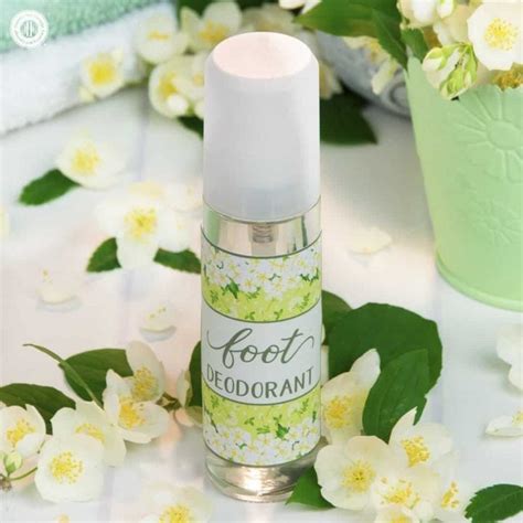 DIY Foot Deodorant with Essential Oils