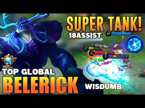 Super Tank Assist Belerick Best Build Top Global Belerick