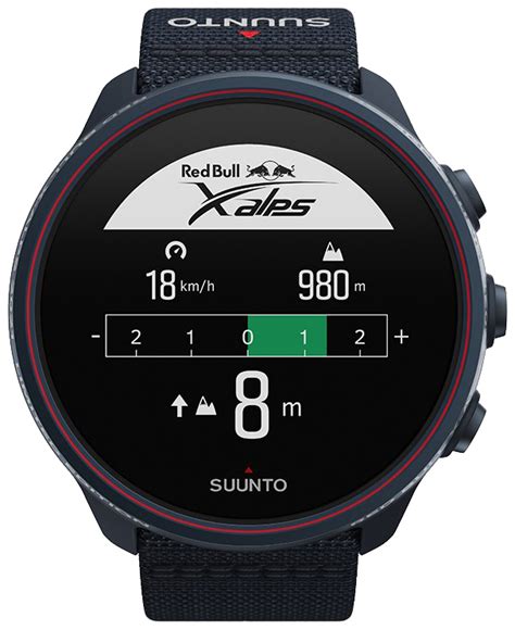 Suunto Ss050683000 Suunto 9 Baro Titanium Red Bull X Alps Limited