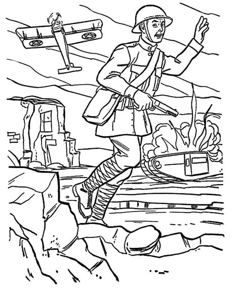 World War 1 Coloring Pages