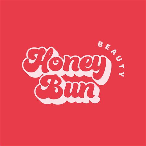 Honey Bun Beauty Logo Design Inspiration