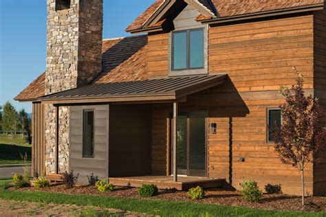 Ranchwood™ Mixed Profile Siding Applications Montana Timber Products