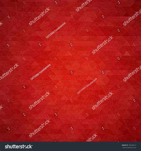 Abstract Red Geometric Vector Background Stock Vector (Royalty Free