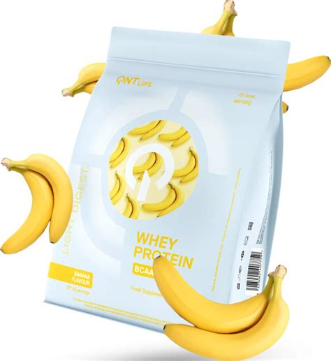 Qnt Light Digest Whey Protein Banana Gram Bol