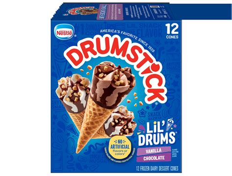 Lil Drums® Vanilla And Chocolate Official Drumstick®