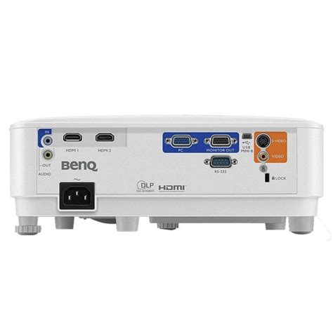 Projetor DLP BenQ MS560 para sala de aula e apresentação SVGA de 4000