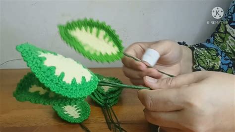 Crochet Coleus Crochet Tutorial Cara Mengait Bunga Ati Ati Part 3 In