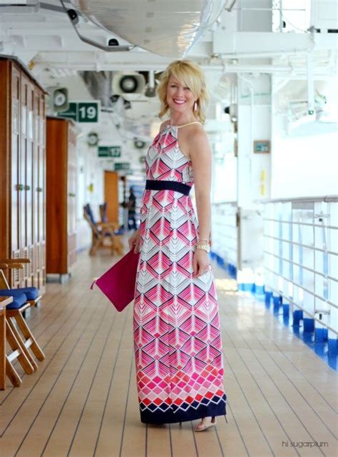 Fashion Friday Cruise Style Hi Sugarplum Cruise Formal Night Colorful Maxi Dress Fashion