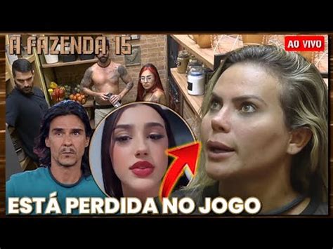 A FAZENDA 15 AO VIVO KALLY TRAI JAQUE LUCAS E ANDRÉ BIA EXPÕE JENNY