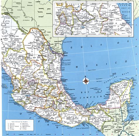 Mexico Map