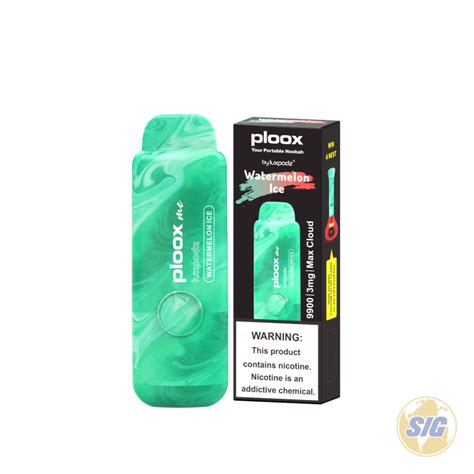 Ploox Portable Hookah Disposable Vape - SIG DISTRO
