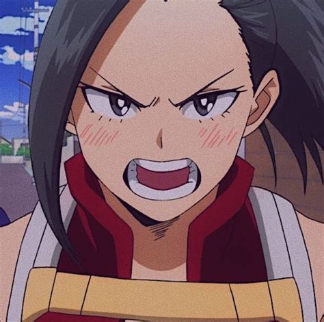 Momo Yaoyorozu Anime Anime Shows Anime Expressions