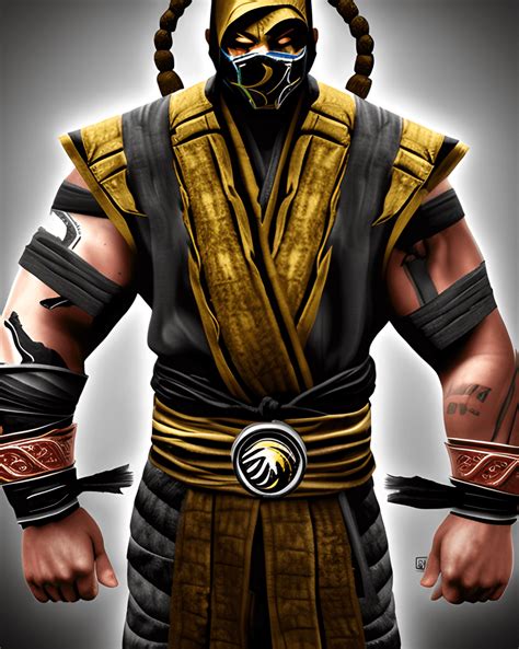 Mortal Kombat Jax Briggs Graphic Creative Fabrica