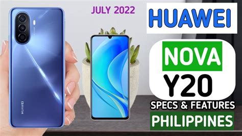 Huawei Nova Y Official Price Specs And Features Youtube