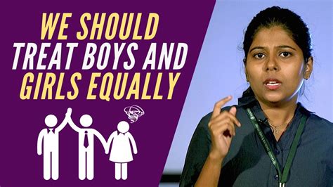 Gender Equality Speech By Adhilakshmi H Rajagiri College Of Social