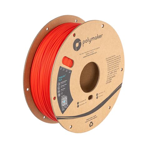 Polymaker PolyLite Red PLA Filament 1KG 1 75mm Buy In Australia