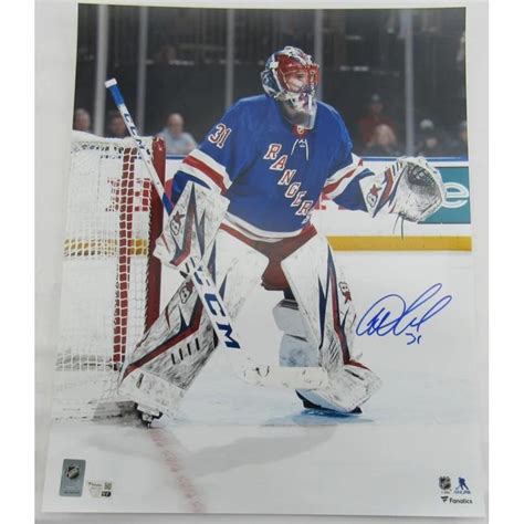 Igor Shesterkin Signed Rangers 16x20 Photo Fanatics Pristine Auction