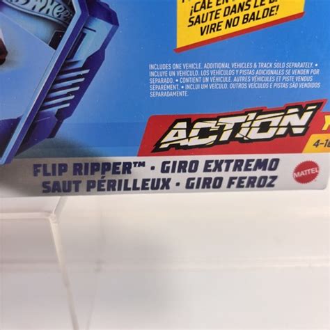 Mattel Hot Wheels Flip Ripper Play Set With Track And Vehicle New EBay