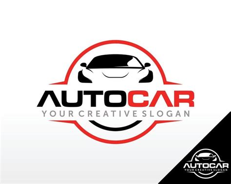 Design De Logotipo Do Carro Automotivo Showroom De Carros Vetor De