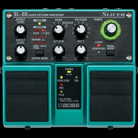 Guitar Pedal X News Boss Revives And Shrinks Its Slicer Audio