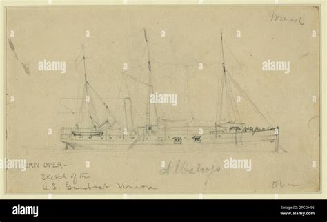 Albatross Morgan Collection Of Civil War Drawings Albatross Ship