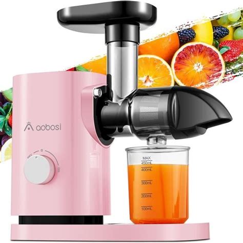 Aobosi Extracteur Fruits Et Légumes Extracteur De Jus À Froid 004 J608