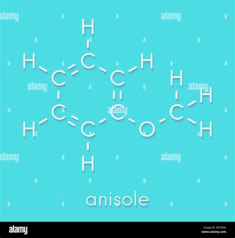 Anisole Chemical Molecule Used In Fragrances And As Chemical Precursor