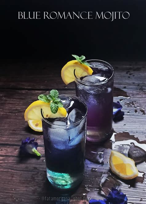 Blue Mojito Ide Makanan Resep Minuman Minuman