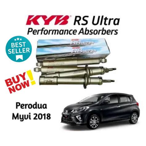 PERODUA MYVI 2018 GEN3 KAYABA KYB RS ULTRA HEAVY DUTY SPORT ABSORBER