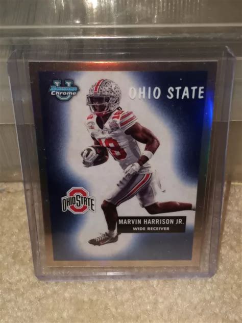 INSERT RÉTRO MARVIN Harrison Jr 2023 Bowman Chrome University 1955 RC