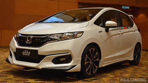 Honda Jazz Facelift Mugen Prototype With Bodykit Accessories