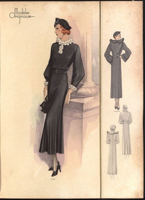 1936 5 Beaux Arts des Modes ÖNB Modegeschichte Modestil