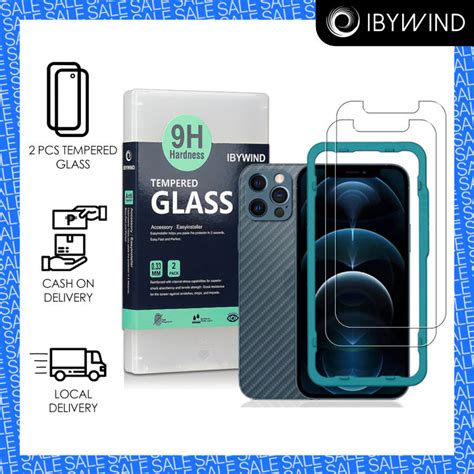 Ibywind Iphone 12 Pro Max 2PCS Pack Tempered Glass Screen Protector