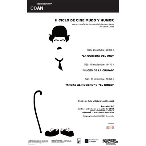 Cdan El Cdan Organiza El “ii Ciclo De Cine Mudo Y Humor”