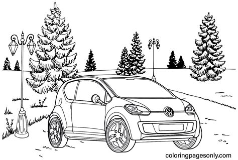 29 páginas para colorear de Volkswagen ColoringPagesOnly