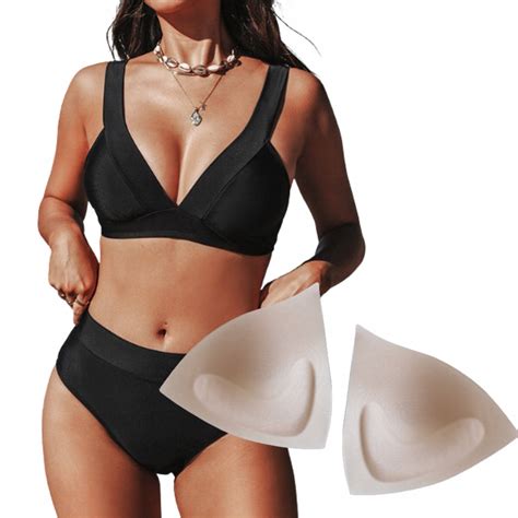 WKŁADKI PUSH UP WYPEŁNIAJĄCE DO BIUSTONOSZA STRÓJ KĄPIELOWY UNIW BIKINI 13756506455