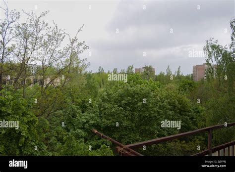 Houses In Chernobyl Town In The Ukraine 2019 Stock Photo Alamy
