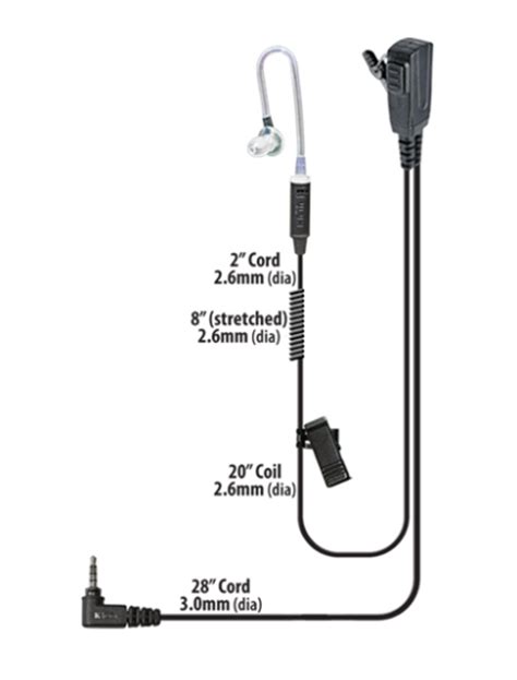 Single Wire Surveillance Kit Earpiece