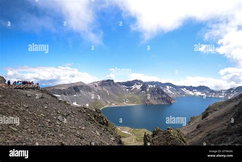 Jilin Changbai Mountain Tianchi Hi Res Stock Photography And Images Alamy