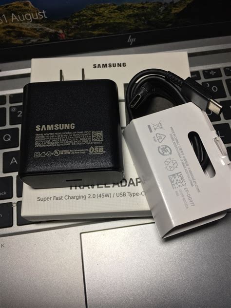 samsung 45W super fast charger set, Mobile Phones & Gadgets, Mobile ...