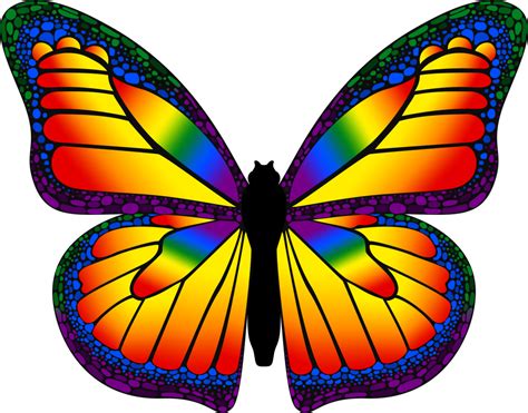 Emilylaj For Pride Month I Made Some Butterflies With The Lgbtqia Colors The Black Represents