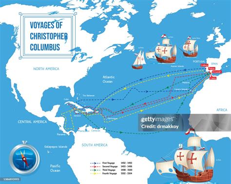 Christopher Columbus World Map