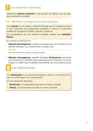 Resumen TEMA 3 FYQ LOS SISTEMAS MATERIALES Fisica Y Quimica Studocu