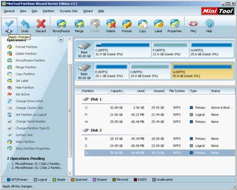 How To Change Partition Sizes At The Same Time With Minitool Partition