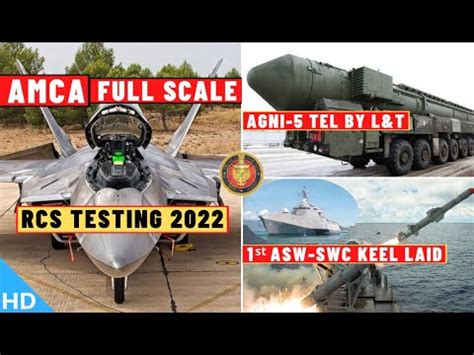 Indian Defence Updates Amca Rcs Test Agni Tel By L T St