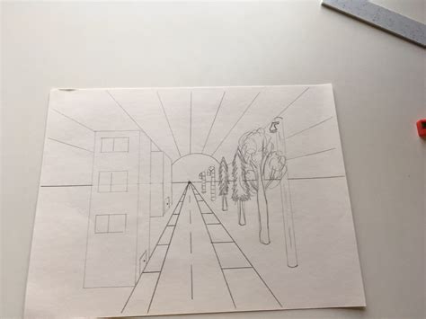 1 Point Perspective Exterior