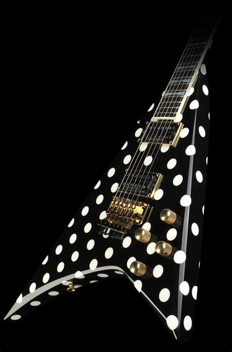 Jackson Custom Shop Randy Rhoads Rr1 5 Electric Guitar Polka Dot Guitarra Instrumentos