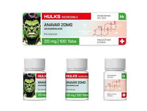 Hulks Incredible Anavar 20 Mg Oxandrolon Hoogwaardige Anabole